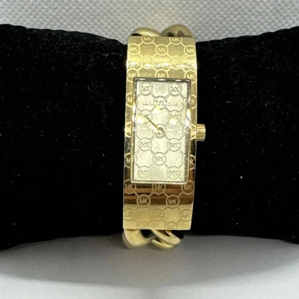 Michael Kors MK3306 Women's Gold Tone Stainless Steel Analog Dial Watch JNA300